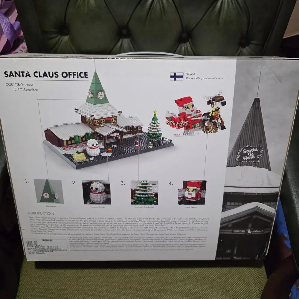 6218 Santa Claus Office Set Wange Rovaniemi Finland 2180 pieces Age 6+ NIB